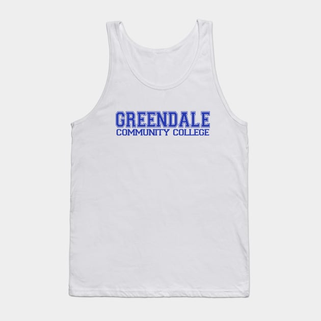 Greendale Community College Tank Top by akirascroll